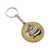 League of Legends Lord of War Pantheon Shield Weapon model KeyRing