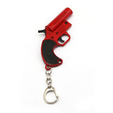 PUBG Red Flare Gun Keychain