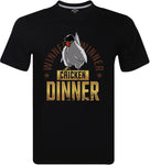 Winner Winner Chicken Dinner Funny Pattern T-Shirt