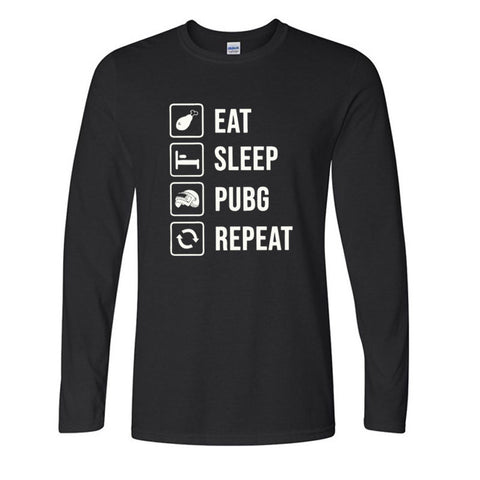 Eat Sleep PUBG Repeat T-Shirt