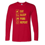 Eat Sleep PUBG Repeat T-Shirt
